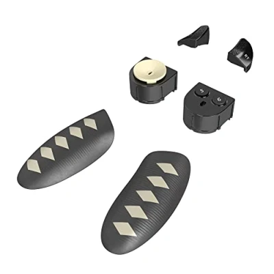Abbildung von Thrustmaster ESWAP X FIGHTING PACK Packung mit 6 Ergänzungsmodulen in dunklen Farbtönen, Rundes D Pad, Instant Swap, Kompatibel PRO CONTROLLER, Xbox Series XS und PC