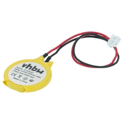Abbildung von vhbw BIOS Batterie kompatibel mit HP Compaq Presario CQ70, CQ60, CQ50 Computer Notebook (200 mAh, 3 V, Li Ion)