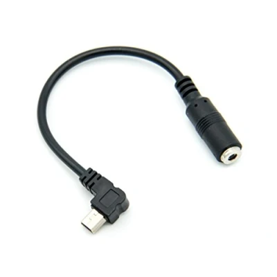 Abbildung von protastic 3,5 mm Mikrofon Kabel Adapter für GoPro Hero3, Hero3+, Hero4 Hero 3 Plus Kamera