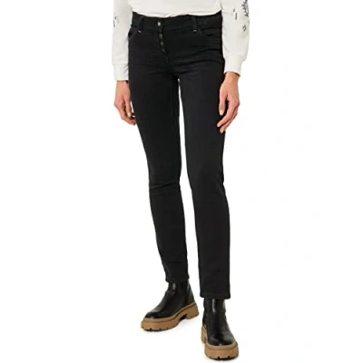 Abbildung von Cecil Jeans Slim Fit, Damen, Größe: 27x30, Schwarz