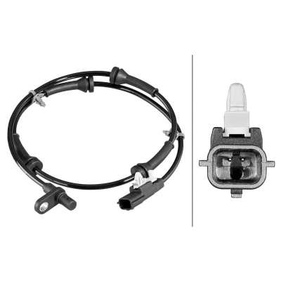 Abbildung von HELLA 6PU 358 218 951 ABS Sensor mit Klammer Hallsensor 2 92 NISSAN: Qashqai 2, X Trail