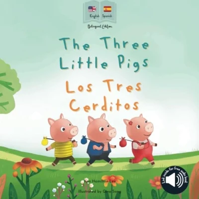 Abbildung von The Three Little Pigs Los Tres Cerditos: Bilingual Spanish &amp; English book for children: children (Bilingual fairy tales)