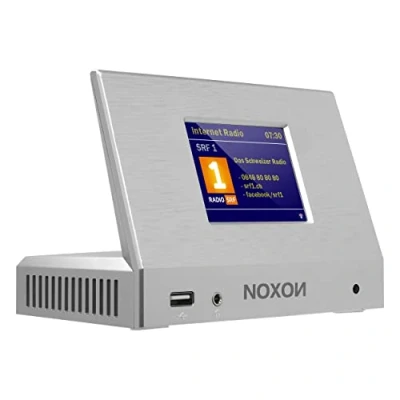 Abbildung von NOXON A120 WLAN Audioadapter/HiFi Tuner Silber