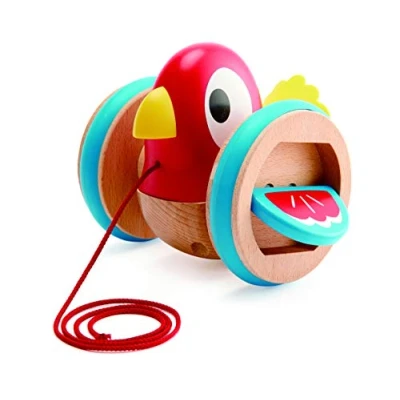 Abbildung von Hape Nachziehtier Nachziehvogel Viola, Bewegt beim Watscheln fröhlich die Flügel auf und ab