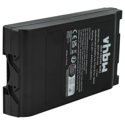 Abbildung von vhbw 1x Akku Ersatz für Toshiba PABAS012, PA3191U 5BRS Notebook (4400 mAh, 10,8 V, Li Ion)