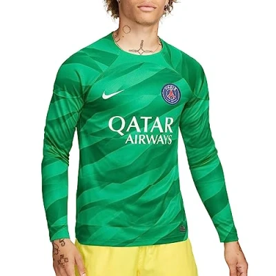 Abbildung von Nike PSG DX2637 325 M NK DF STAD JSY LS GK T Shirt Herren Stadium Green/Stadium Green/White Größe S