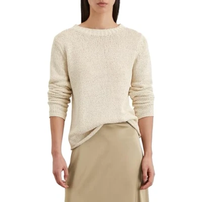 Abbildung von Marc O&#039;Polo AUS MIX Strickpullover, Damen, Größe: XL, Natural cotton