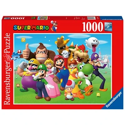 Abbildung von Ravensburger Puzzle 1000 Teile Super Mario 14970, Puzzleteile