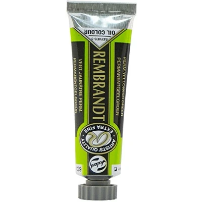 Abbildung von Rembrandt Oil Colour Tube Permanent Yellowish Green 633