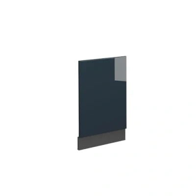 Abbildung von Vicco Geschirrspülblende Fame Line, Dunkelblau Hochglanz, 45 cm ohne Arbeitsplatte