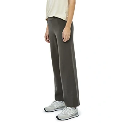 Abbildung von Peppercorn Damen Rosalia High Waisted Breit Bein Stricken Grün Herbst Größe M Hose, 3655 Beluga Green,