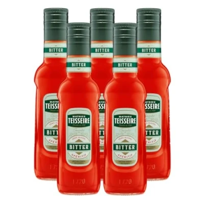 Abbildung von Mathieu Teisseire Getränke Sirup Bitter Aperitif 0,25L Cocktails (5er Pack)