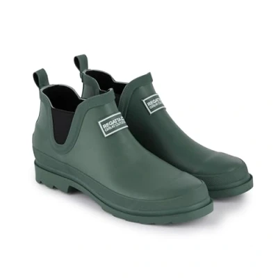 Abbildung von Damen Wandern Stallstiefel Hundemotiv Harper. blau