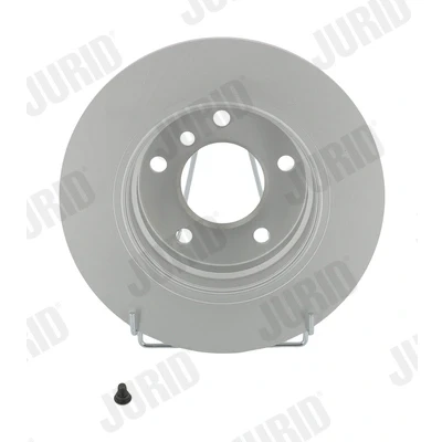 Abbildung von JURID 562259JC Bremsscheibe 280 10 5 120 voll beschichtet mit Schrauben BMW: 1 Schrägheck
