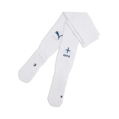 Abbildung von Olympique de Marseille Einfarbige Socken Herren PUMA White Ocean Tropic Blue