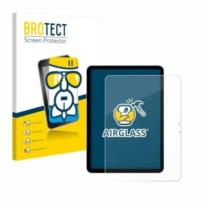Abbildung von BROTECT Schutzglas für Apple iPad Air 11&quot; WiFi Cellular 2024 Schutzfolie Panzer Folie Glas [Extrem Kratzfest 9H, Anti Fingerprint