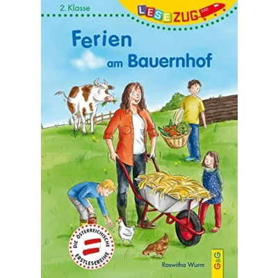 Abbildung von LESEZUG/2. Klasse: Ferien am Bauernhof * Das Original: die beliebteste Reihe für Erstleser Mit Fibelschrift den Lesestart Lesen lernen Kinder ab 7 Jahren
