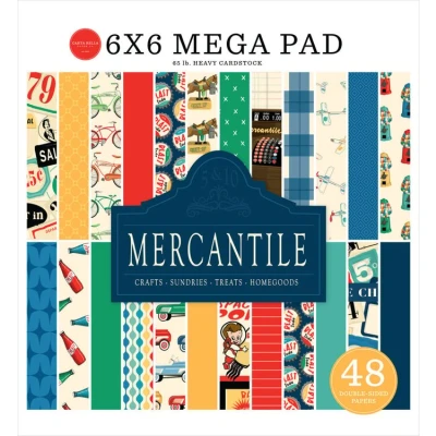 Abbildung von Carta Bella Mercantile 6x6 Inch Cardmakers Mega Pad (CBM423031)