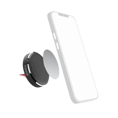 Abbildung von Hama Auto Handyhalterung &quot;Magnet&quot; für Armaturenbrett, 360 drehbar Smartphone Halterung
