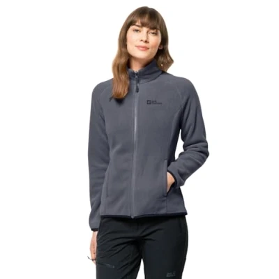 Abbildung von Jack Wolfskin Moonrise FZ W Fleecejacke, Damen, Größe: XS, Dolphin