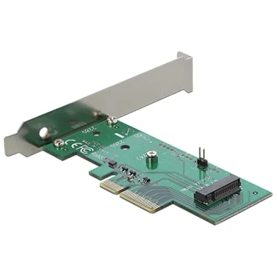 Abbildung von Delock PCI Express x4 Karte &gt; 1 x intern NVMe M.2 Key M 80 mm Low Profile Form Faktor
