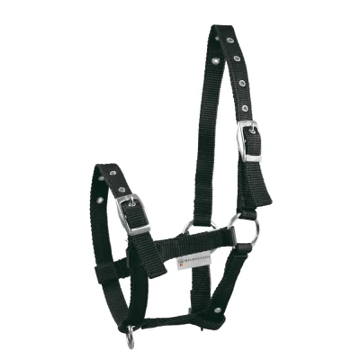 Abbildung von Waldhausen Fohlenhalfter Triple Full Veulen Schwarz