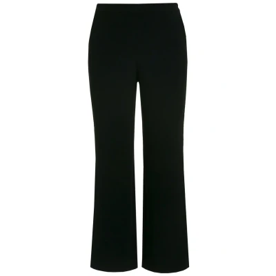 Abbildung von Ulla Popken Stoffhose, Damen, Größe: 52, Black