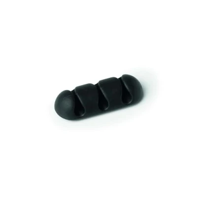 Abbildung von Durable Kabel Clips Cavoline Clip 3 (selbstklebend, für Kabel), 2 Stück, graphit, 503937