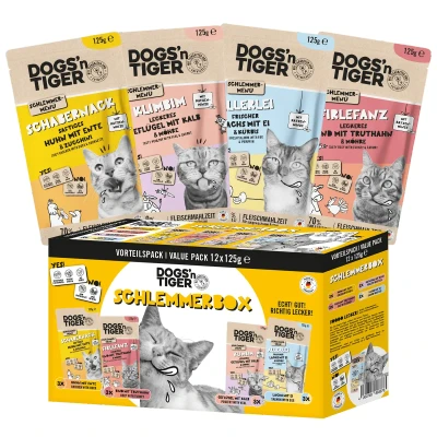 Abbildung von Adult, Katzenfutter, Schlemmerbox Set 12x 125g