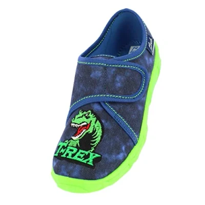 Abbildung von Beck TREX Hausschuh für Kinder, Größe: 25, Dunkelblau Schuhe