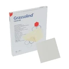 Abbildung von Grassolind Salbenkompressen 10x10 cm ste 50 St