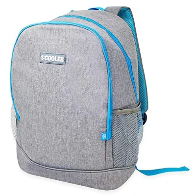 Abbildung von ToCi Kühltasche Kühlrucksack 16 Liter Rucksack Isoliert Thermo Kühlbox Grau