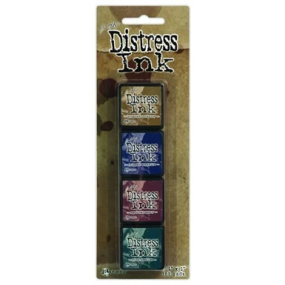Abbildung von Ranger Distress Mini Ink Kit 12 TDPK40422 Tim Holtz