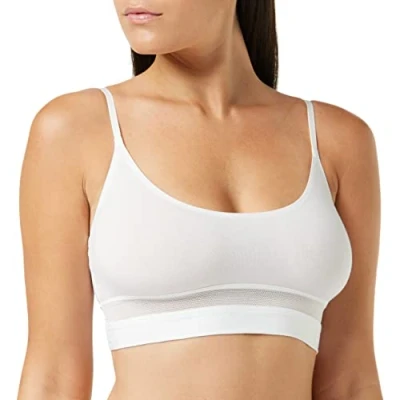 Abbildung von sloggi Damen Ever Fresh Crop Top Bustier, White, XS