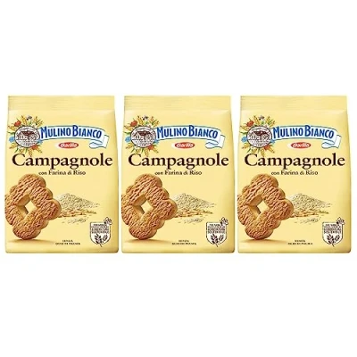 Abbildung von MULINO BIANCO Campagnole Mürbeteigkekse mit Reismehl 700g (Campagnole, x3)