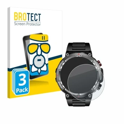 Abbildung von BROTECT Entspiegelungs Schutzglas für Blackview W50 1.39&quot; (3 Stück) Schutz Folie Panzerfolie Glas Matt [Extrem Kratzfest 9H, Anti Reflex]