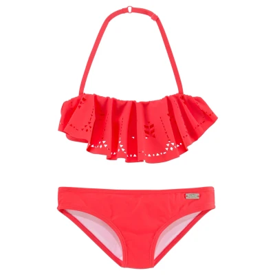 Abbildung von Buffalo Bandeau Bikini, mit modischem Volant