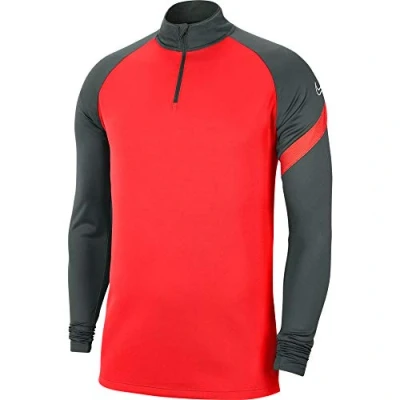 Abbildung von Nike Kinder Langarm Trikot Dri FIT Academy Pro Trikot, Bright Crimson/Anthracite/Whit, L, BV6942