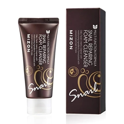 Abbildung von Mizon Snail Repairing FOAM Cleanser Gesichtsreinigung, Größe: 60 ml,