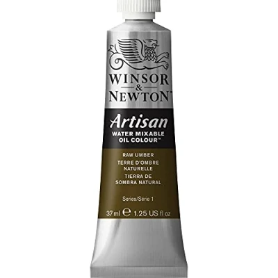 Abbildung von Winsor &amp; Newton 1514554 Artisan wassermischbare Ölfarbe, hohe Pigmentkonzentration, gute Deckkraft Lichtechtheit 37ml Tube, Umbra natur