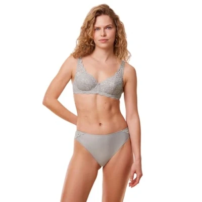 Abbildung von Triumph Schalenbh Amourette WHP Bügel BH, Damen, Größe: 75B, Silent grey
