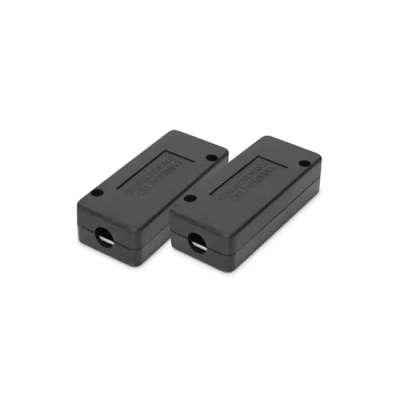 Abbildung von DIGITUS DN 93907 1 LSA Verbindungsmodul Cat 7 2 Stück Geschirmt Cat7 Schneidklemme AWG 22 bis 26 Für Ethernetkabel, Netzwerkkabel, Verlegekabel, Installationskabel Schwarz