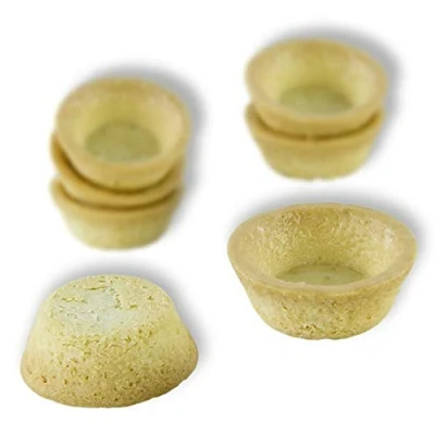 Abbildung von Dessert Tartelettes Mini, rund, ø 4,2cm, H 1,6cm, Mürbeteig, 1,05 kg, 160 St