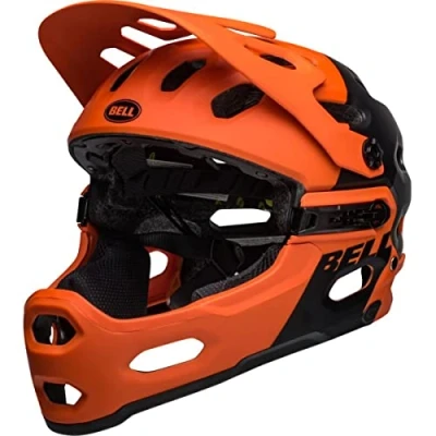 Abbildung von BELL Women&#039;s Enduro MTB Helm Super 3R MIPS Orange Gr. L Sport Helmet, 1