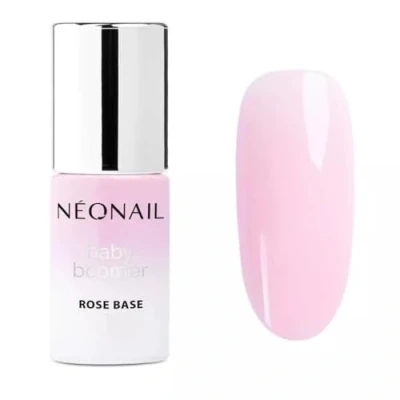 Abbildung von NEONAIL Nagellack, semi permanent, Base Coat, 7,2 ml, UV Gel, Baby Boomer, Rosa, Basislack, Nail Art