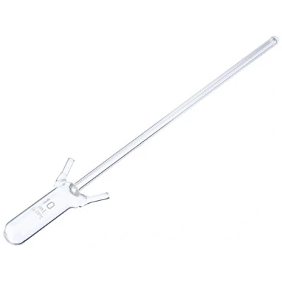 Abbildung von neoLabLine Kalk Natron Glas Tauchpipette, Transparent, 10 ml Kapazität, 270 mm Länge, 17 Durchmesser