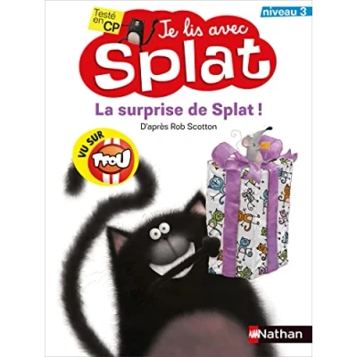 Abbildung von Je lis avec Splat: La surprise de Splat ! Niveau 3