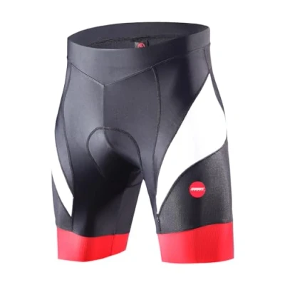 Abbildung von Souke Sports Herren 4D Gepolsterte Radlerhose Atmungsaktiv Schnelltrocknend Fahrradhose, XL