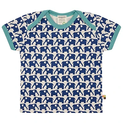 Abbildung von T Shirt mit Elefanten Print, GOTS Zertifiziert