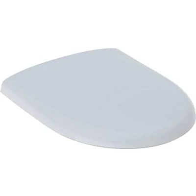 Abbildung von Geberit Renova WC Sitz 450 x 370 60 mm mit niedrigem weißem Duro Kunststoff